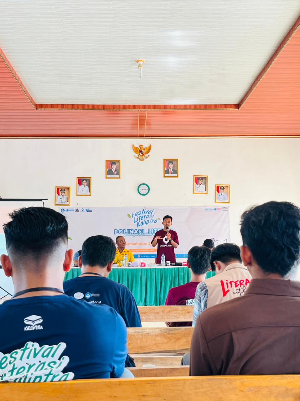 Festival Literasi Kaliptra 2025, Gaungkan Semangat Literasi dari Desa