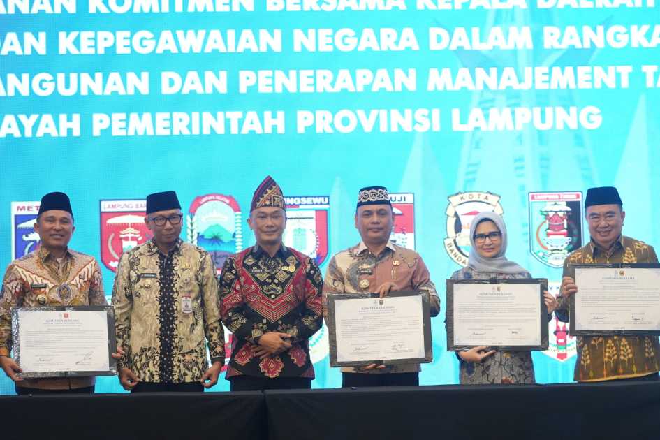 Wali Kota Metro Tegaskan Komitmen Dukung Manajemen Talenta ASN Bersama BKN RI