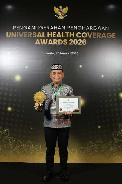 UHC Awards 2026, Bukti Keseriusan Pemkot Metro Lindungi Kesehatan Warga