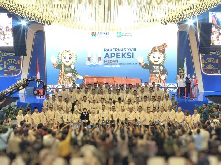 Wali Kota Metro Hadiri Pembukaan Rakernas APEKSI XVIII, Perkuat Sinergi Antarkota untuk Pembangunan Berkelanjutan