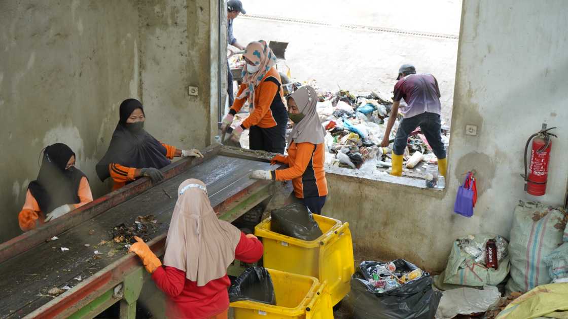 PDU Rejomulyo Perkuat Pemilahan Sampah, Residu Baru Dibawa ke TPAS Karangrejo
