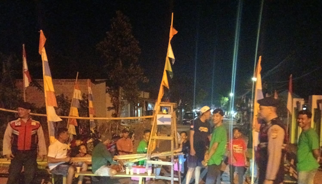 Polsek Metro Selatan Patroli Dialogis, Antisipasi C3 di Tengah Perayaan HUT RI